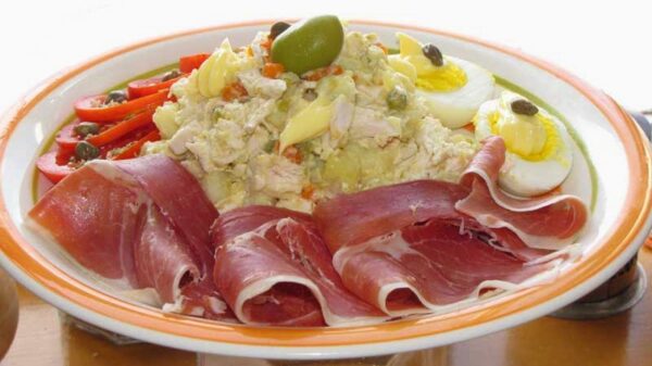 Jamón Crudo c/ Rusa