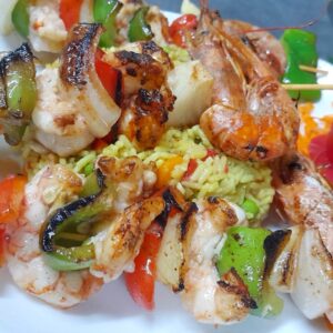 Brochette de Langostinos