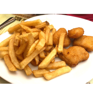 Nugetts + Papas fritas